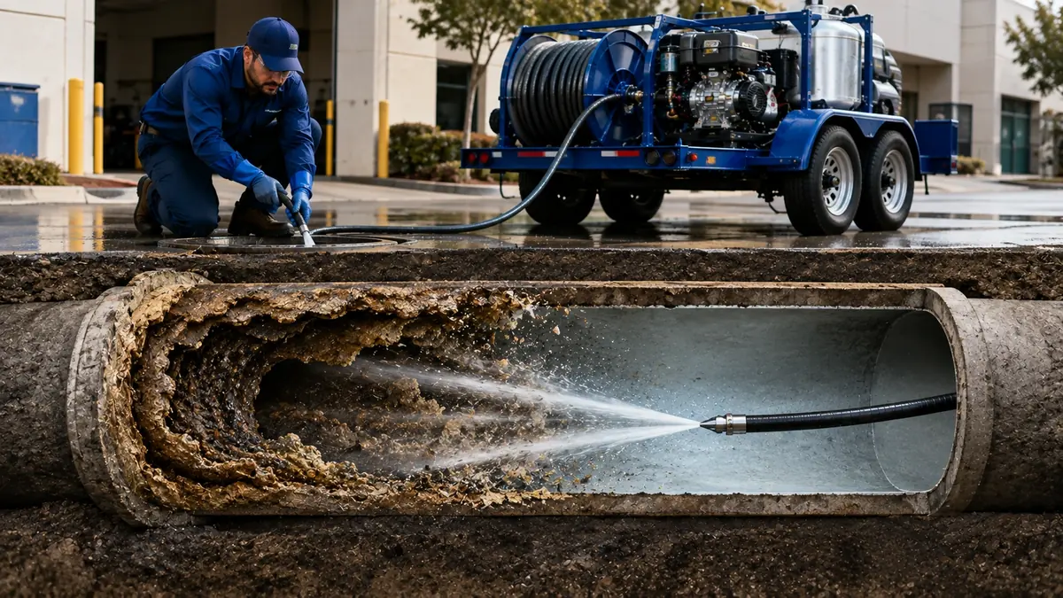 Sewer Pipe Descaling in La Verne